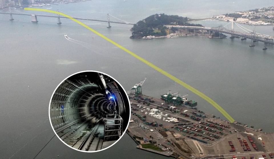 Once The World’s Longest And Deepest Immersed Transit Tunnel, BART’s Underwater Transbay Tube Is Now 51 Years Old