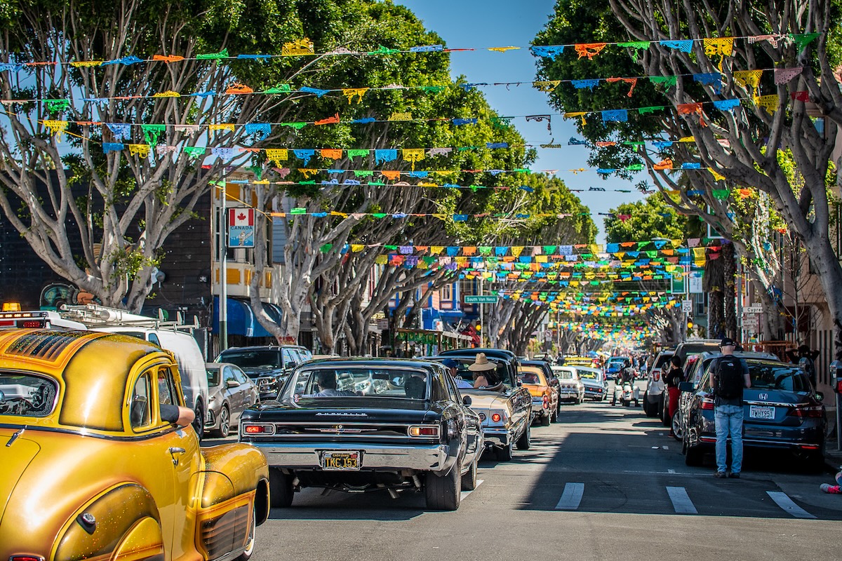 Lowrider parade in SF