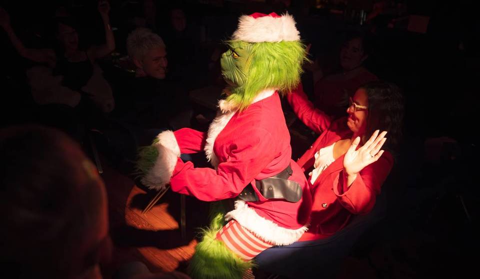 Conozca el espectáculo navideño más travieso de SF – con duendes pícaros, arte aéreo y cabaret descarado