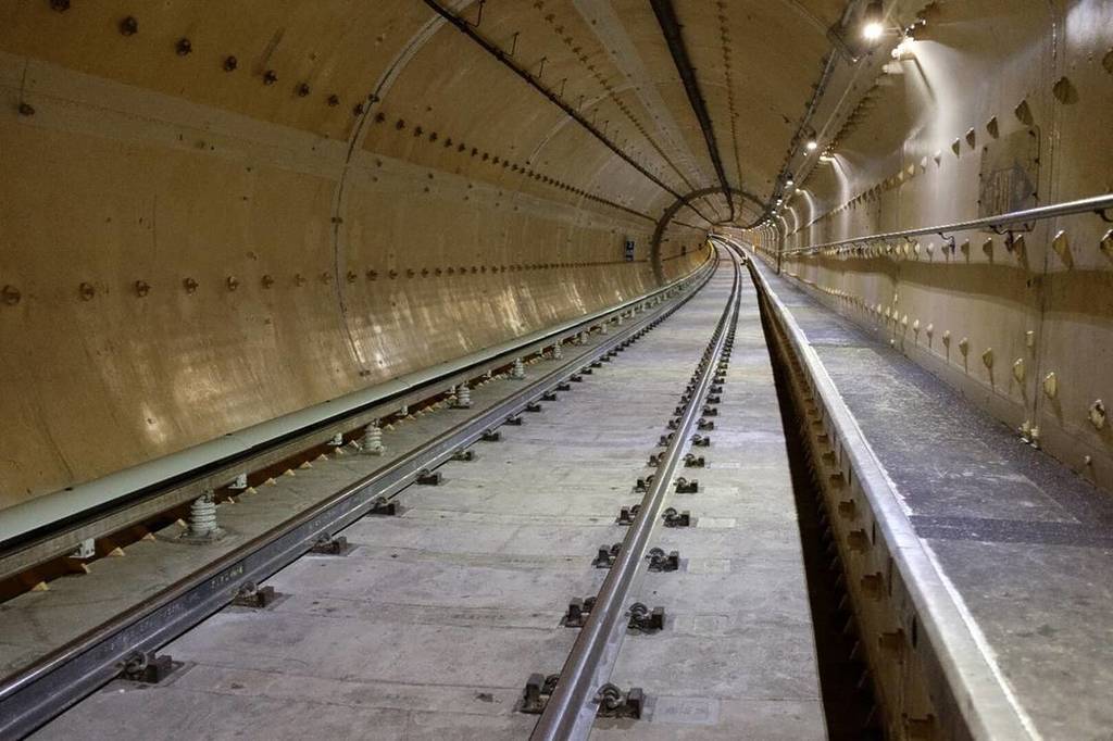 Interior del Transbay Tube