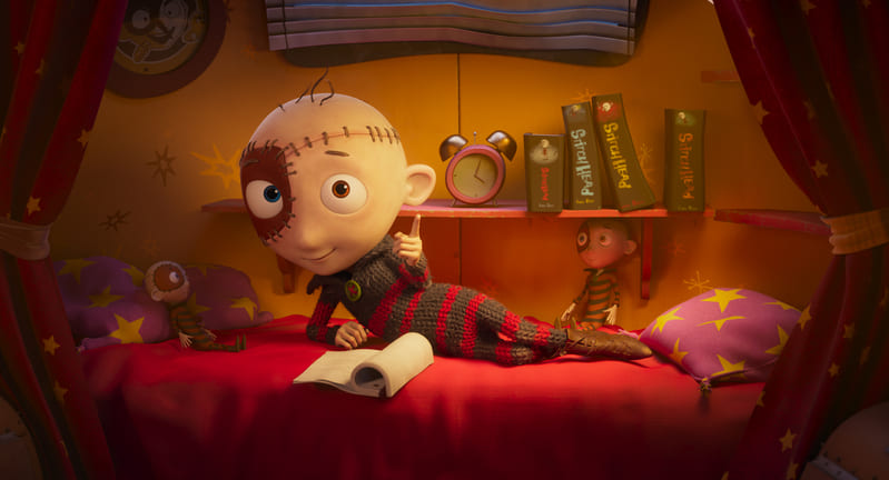 Still from Stitch Head movie