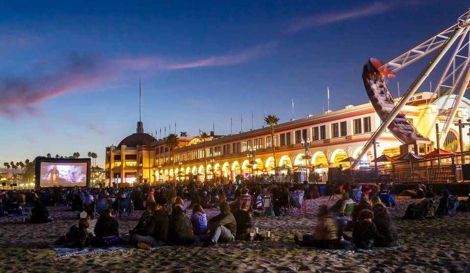 1.5 hours from SF: California’s largest admission-free amusement park is hosting its final week of free beachside movies and major summer ride discounts