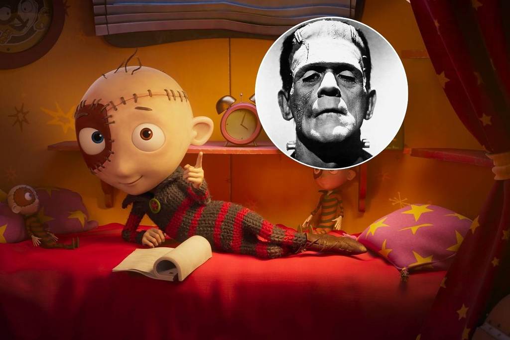 Stitch Head and Frankenstein's monster