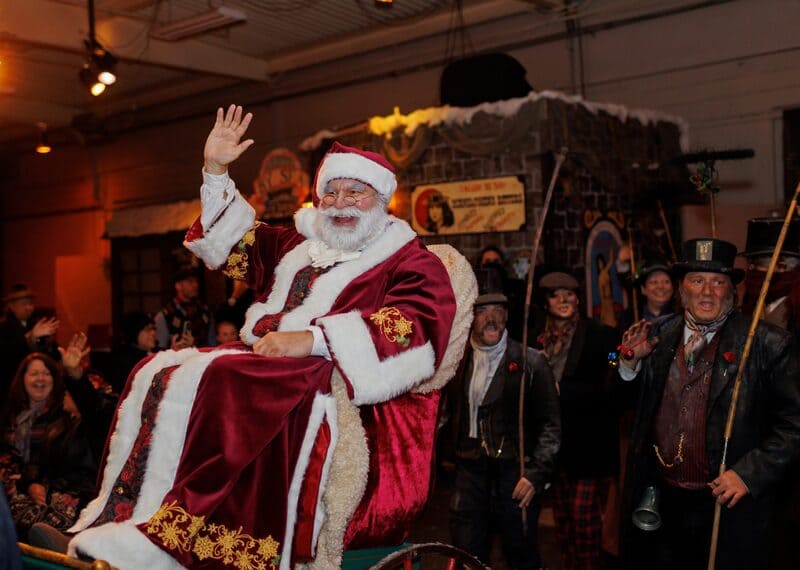Father Christmas at the Great Dickens Christmas Fair