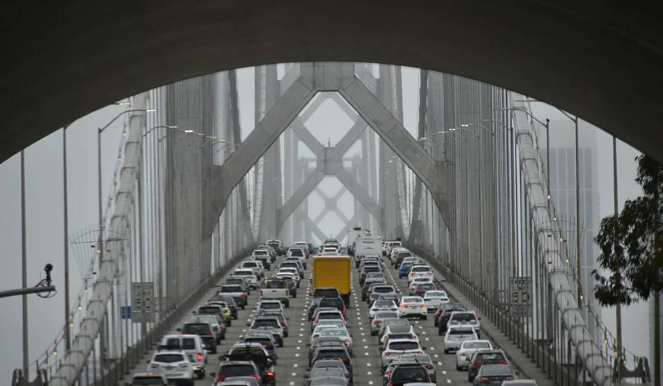 The Bay Area Experienced Over 250 Million Hours In Traffic Delays Last Year — Here’s How Much Time The Average Driver Spent In Traffic