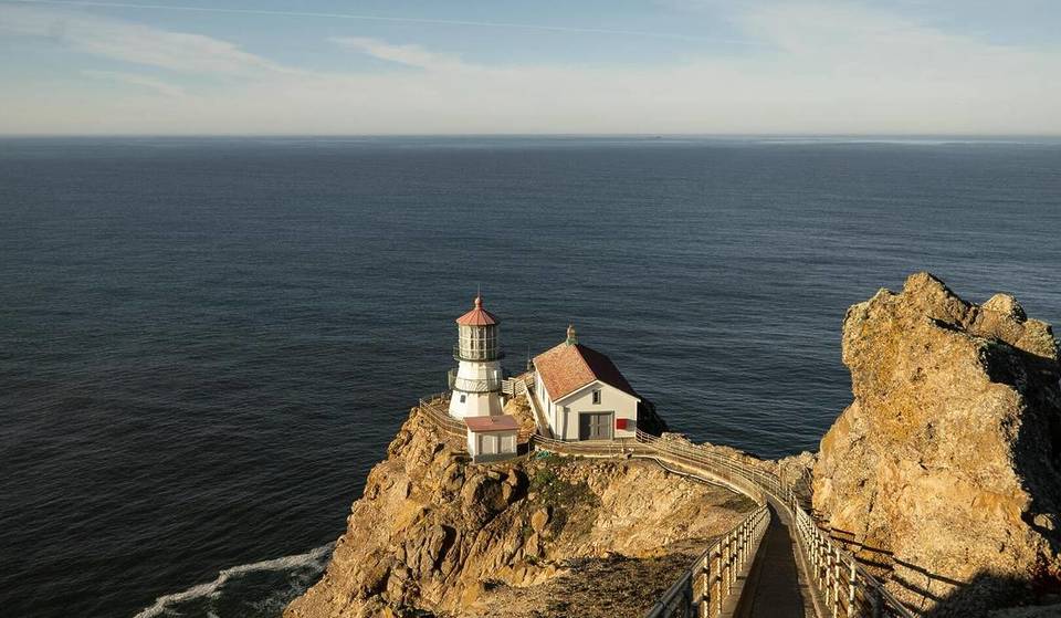 This 1870 Lighthouse Stood Guard For Over A Century At One Of The Windiest Points In North America — It’s Now A Prime Whale-Watching Spot 1.5 Hours From SF
