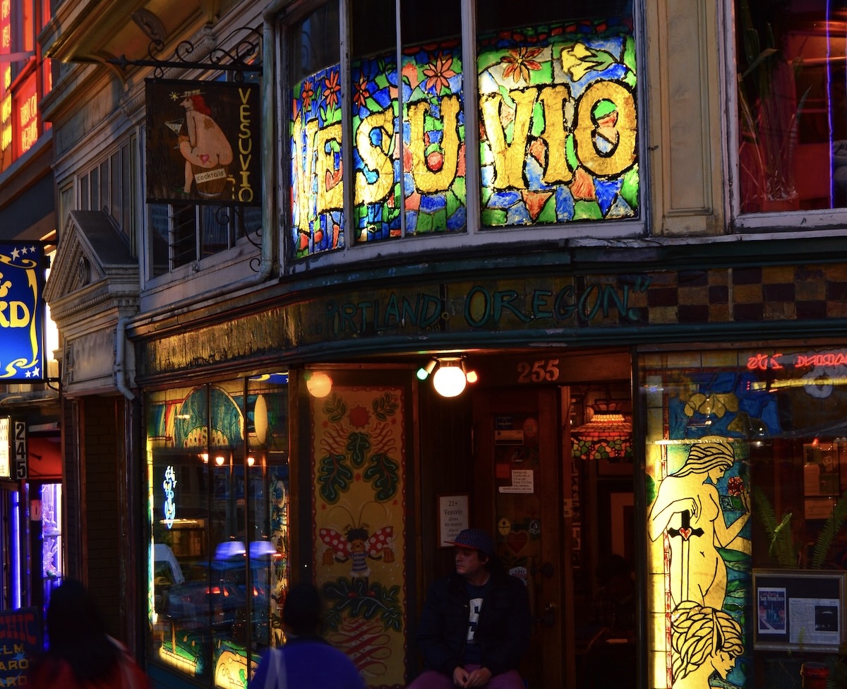 people walk past Vesuvio in North Bech
