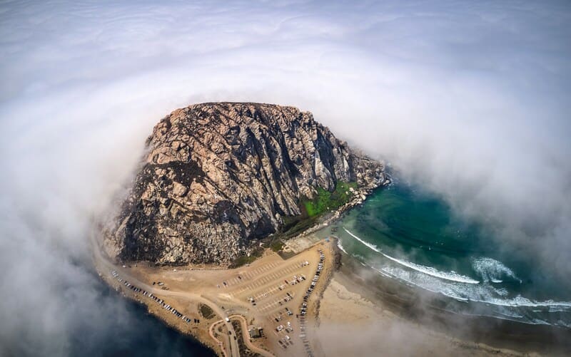 Morro Rock in California