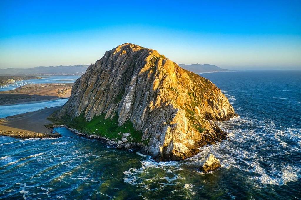 Morro Rock in California