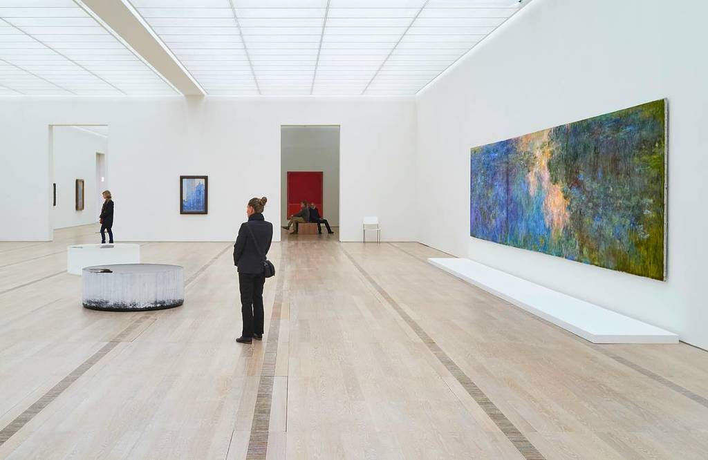 una galería de arte