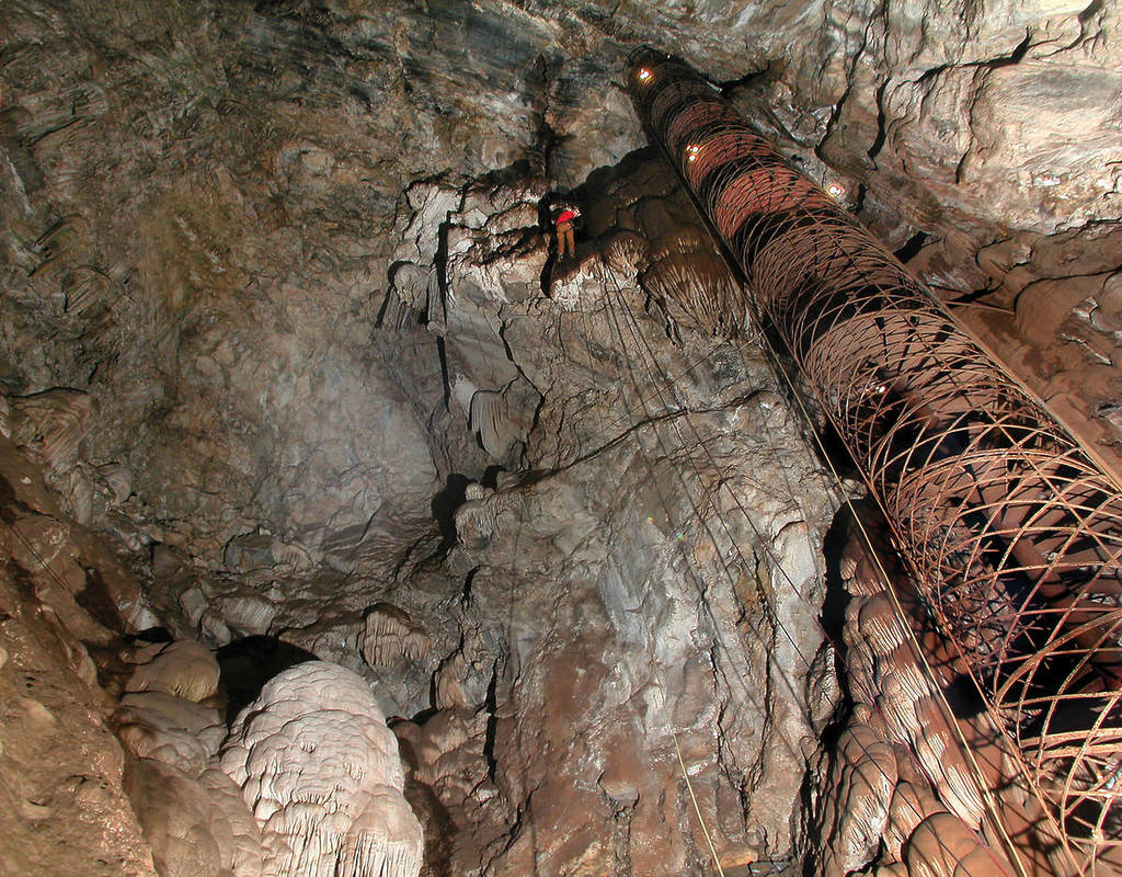 Moaning Cavern staircase