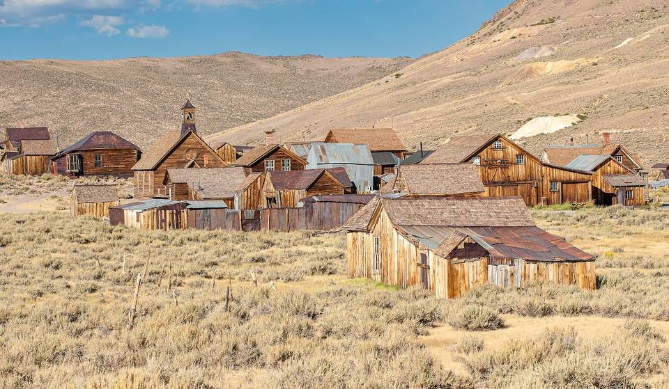 Nestled At The Edge Of California Sits A Preserved Old West Ghost Town That Dates Back To The Gold Rush