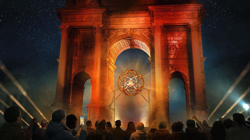 Milano Cortina 2026 Olympic cauldron.