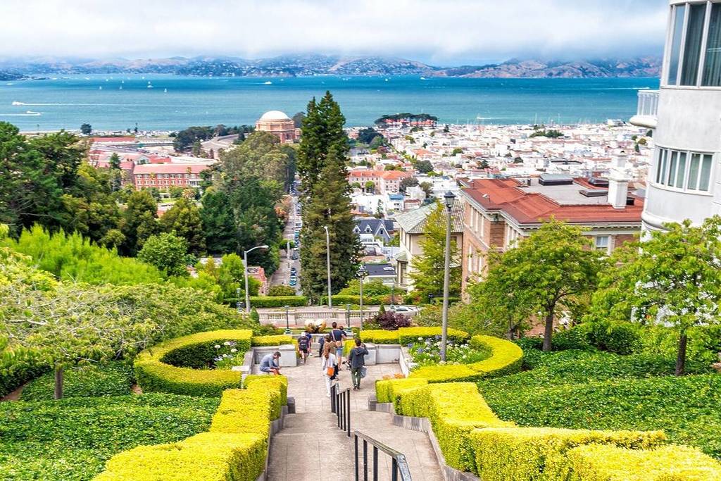 Lyon Street Steps in San Francisco.