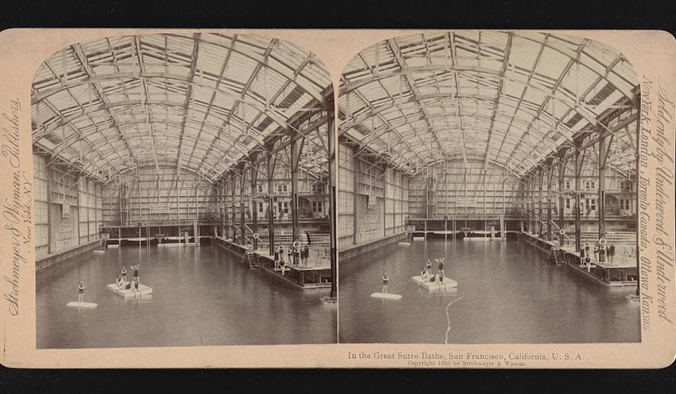 Over 130 Years Ago San Francisco Boasted The Largest Indoor Bathhouse In The World — And It Was Filled With Ocean Water