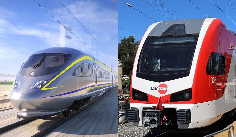 El tren de alta velocidad de California finalmente comenzará a construir las vías en 2026. Así es como compartirá la línea con Caltrain para llegar a San Francisco.