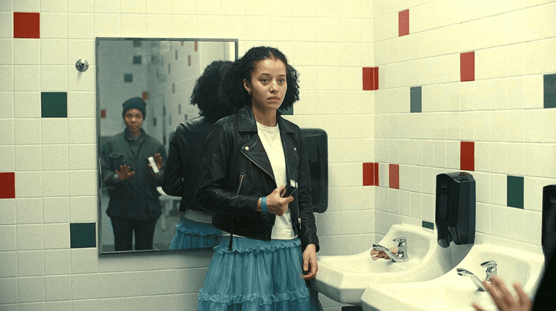 'One Battle After Another'still in high school bathroom.