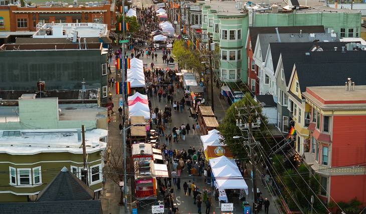 The Castro is closing two blocks for a free, 5-hour street party and night market with a Renaissance Fair theme
