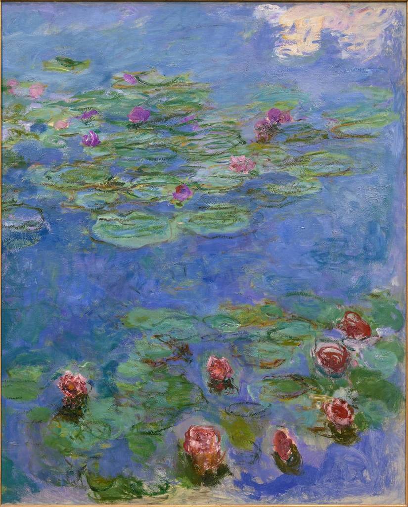 Cuadro de Monet, nenúfares
