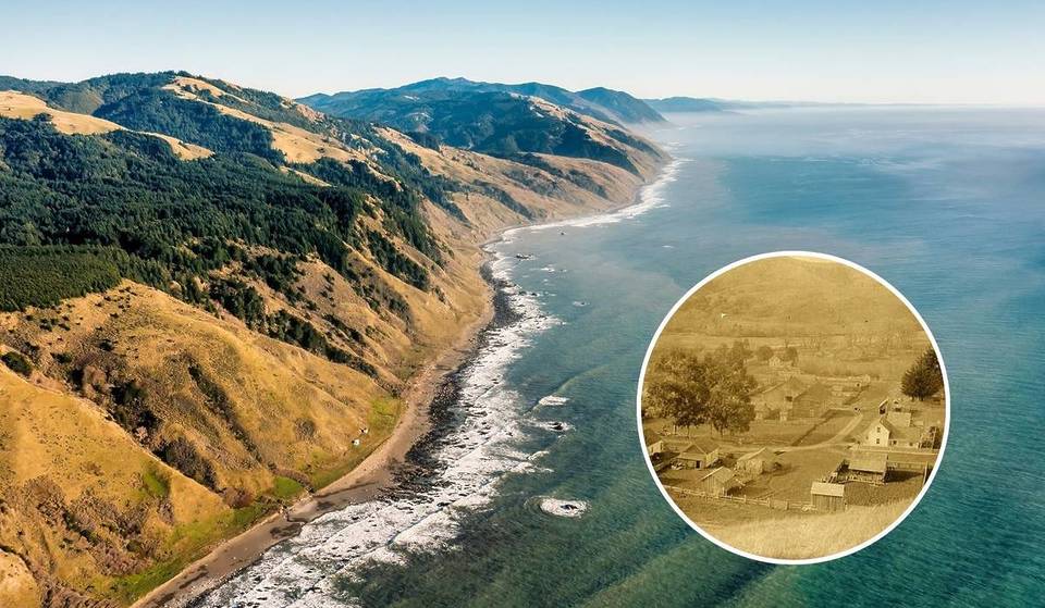 Petrolia fue la cuna de la industria petrolera de California. Ahora es la puerta de entrada a la costa sin urbanizar más larga del país.