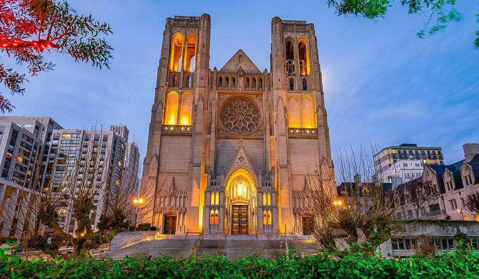 One of the last masterpieces Keith Haring ever created is hiding inside this San Francisco cathedral