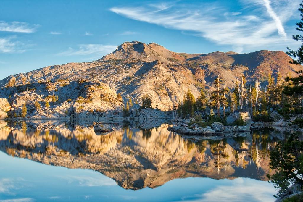 Amanecer en Desolation Wilderness.