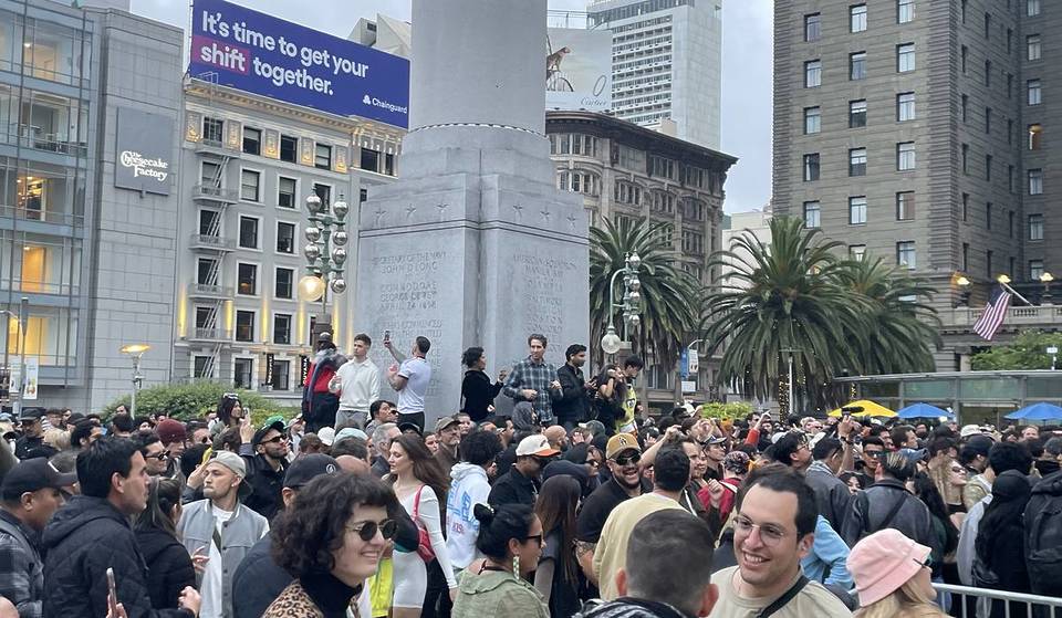 San Francisco’s Union Square will host a free 4-hour techno concert next weekend—here’s what to know