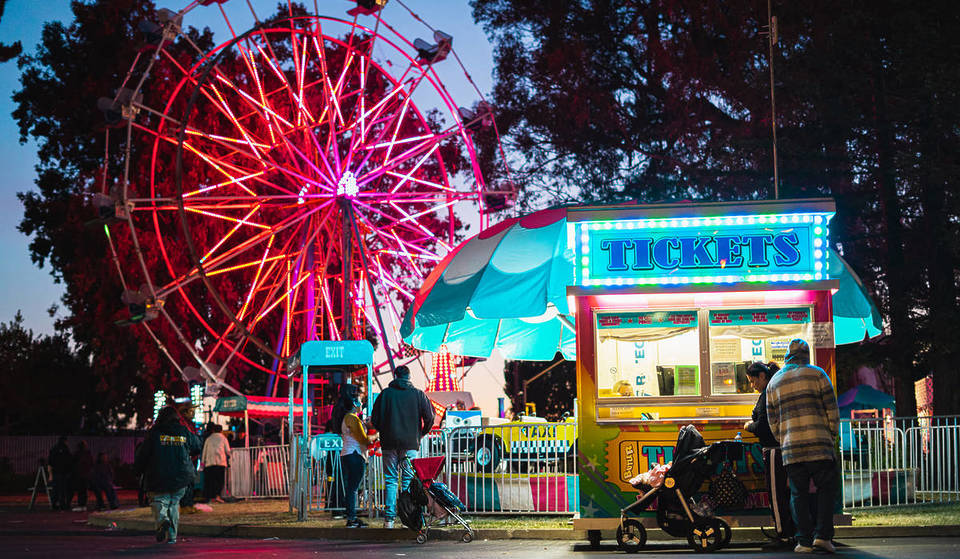 30 minutes from SF: This century-old county fair kicks off its 8-day run today with drone shows, humanoid robots, duck races, and retro videogames