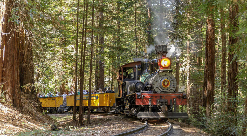 Roaring Camp steam train