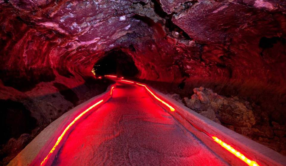 California’s Lava Beds National Monument hides a complex landscape of 800 caves and ancient petroglyphs