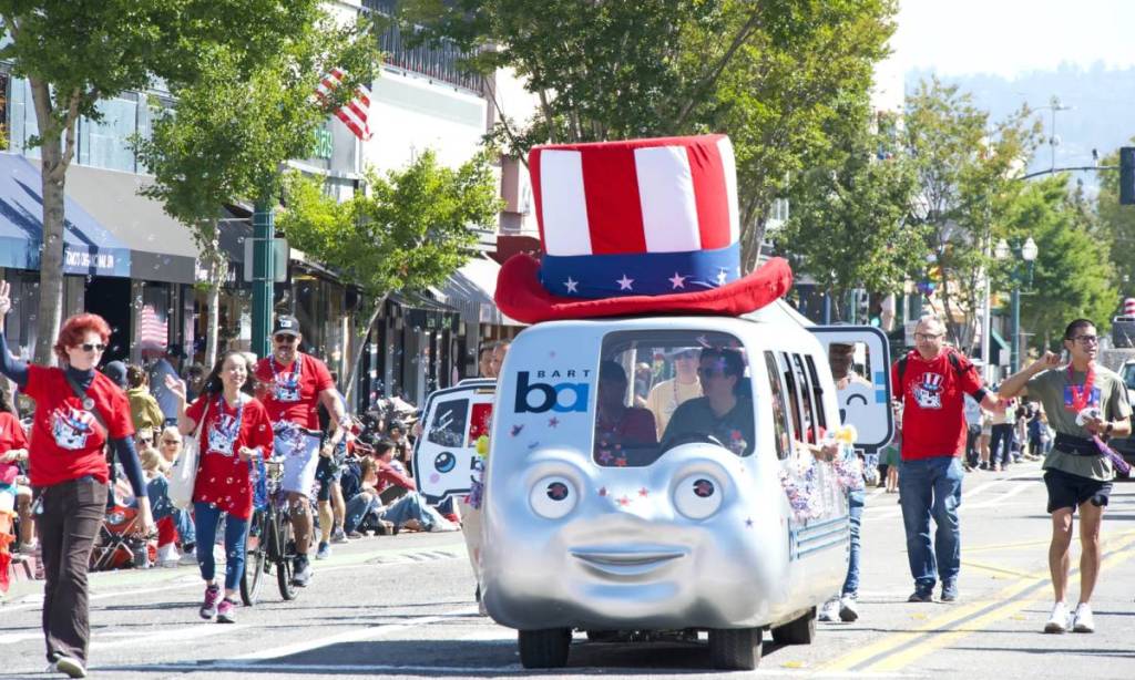 Alameda Fourth of July parade