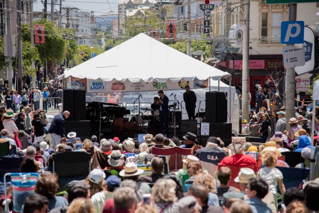 San Francisco is closing 11 blocks for a massive free jazz festival next weekend—over 25 performances, 5 stages, bites, and pop-up bars