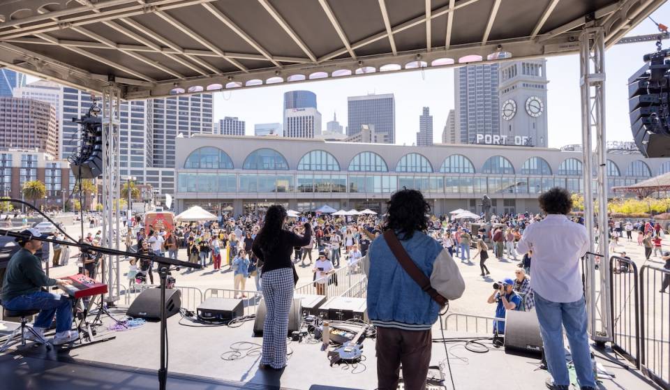 El histórico Ferry Building de San Francisco acoge este fin de semana una fiesta gratuita de seis horas con música en directo, cata de vinos y un mercadillo vintage