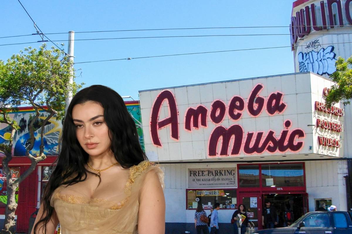 Charli xcx is hosting a Q&A at Amoeba Music just hours before her Outside Lands set