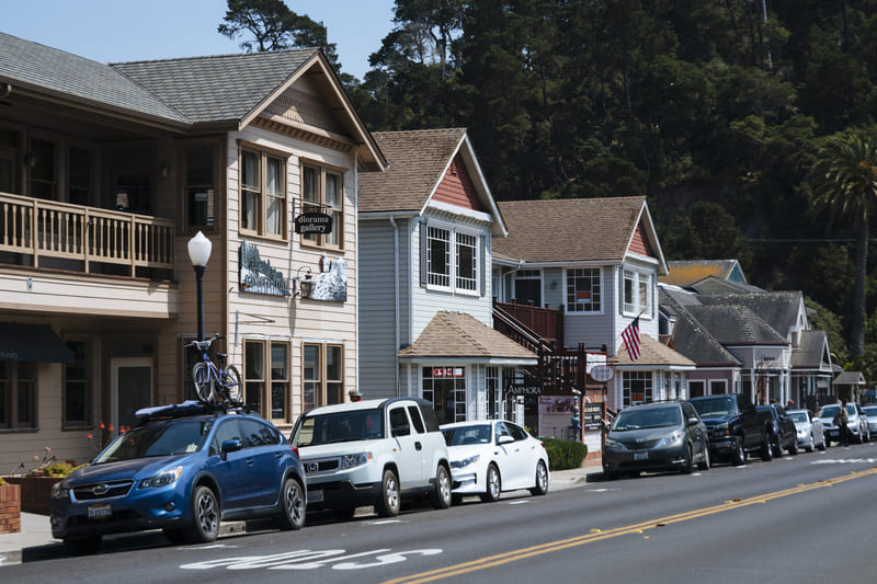 Cambria downtown buildings