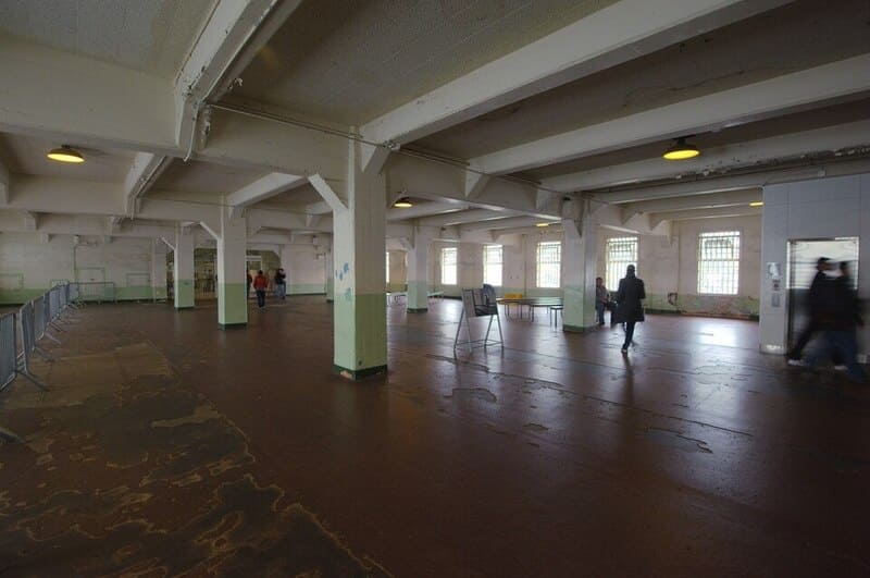 Alcatraz dining hall