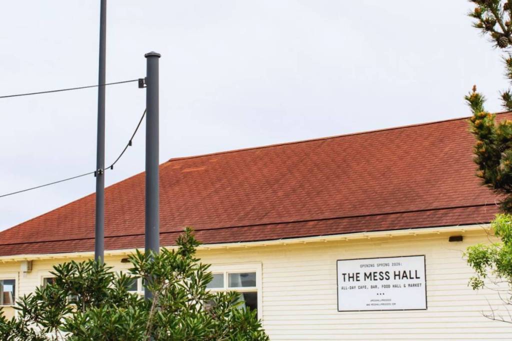 Exterior del Presidio Mess Hall