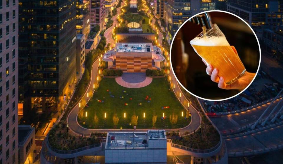 This Sunday: SF’s 5.4-acre floating park is hosting a 5-hour rooftop ‘funk and fermentation festival’ — featuring 40+ vendors and live music from P-Funk’s RonKat Spearman, Afterthought