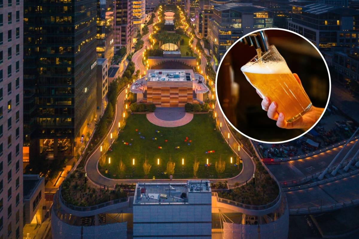 This Sunday: SF's 5.4-acre floating park is hosting a 5-hour rooftop ‘funk and fermentation festival' — featuring 40+ vendors and live music from P-Funk's RonKat Spearman, Afterthought