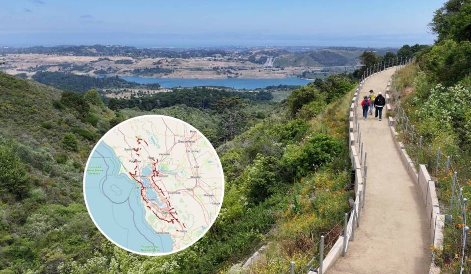 Nat Geo named this unfinished 400-mile Bay Area trail among its ‘100 hikes of a lifetime’ — this new 6-mile section opened today just 13 miles from San Francisco