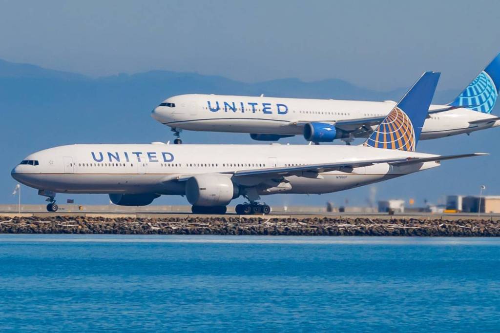 Aviones de United en el aeropuerto de San Francisco (SFO)