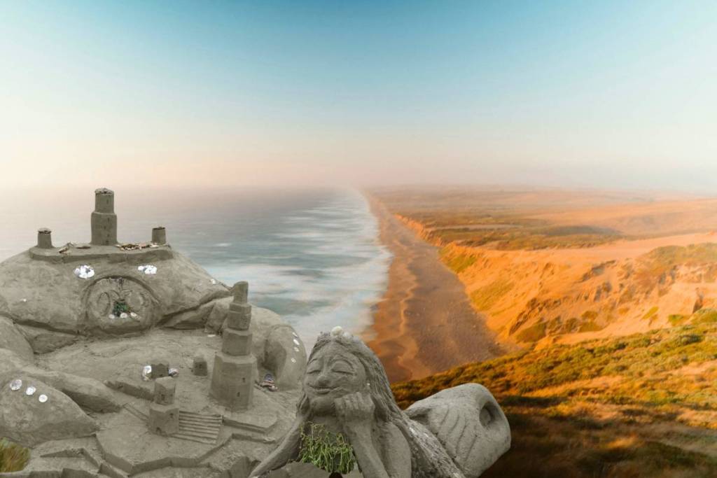 Just 90 minutes from San Francisco, Point Reyes is hosting its 44th annual free sand sculpture competition at Drakes Beach this Saturday