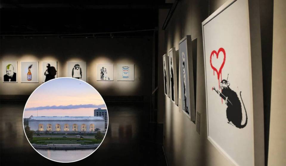 “New exhibition, private entrance”: More than 60 original Banksy works are coming to a historic Oakland basement this November via a private 10th Street elevator