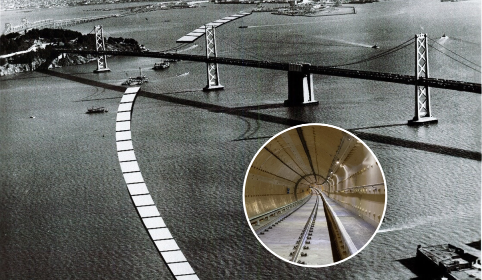 El Transbay Tube submarino de BART, que en su día fue el túnel de transporte sumergido más largo y profundo del mundo, cumple hoy 52 años