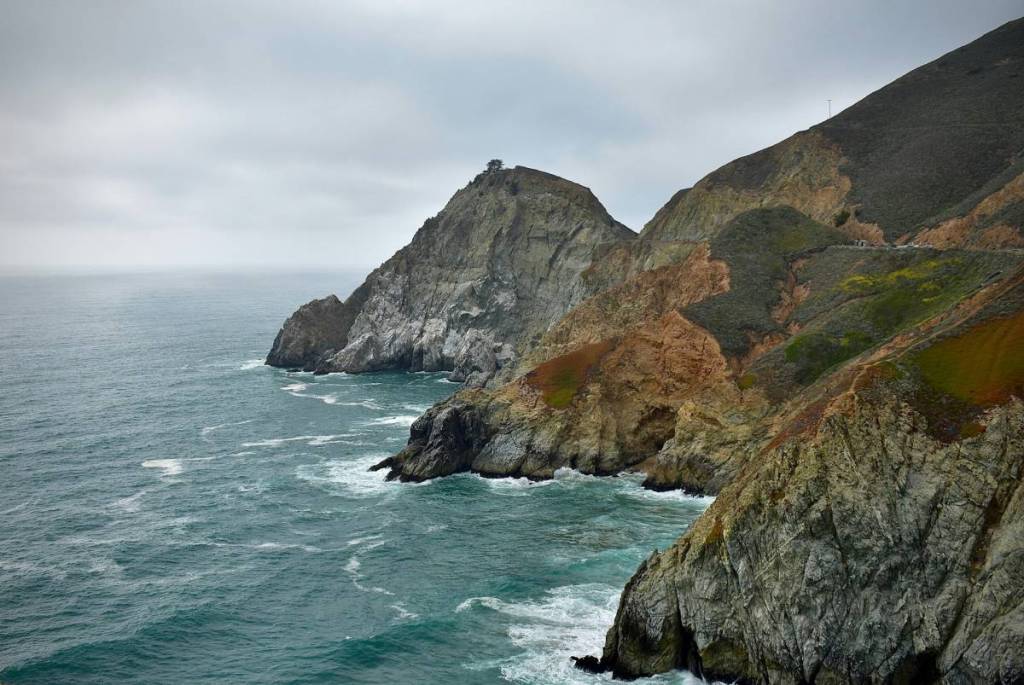 Vistas al océano desde Devil’s Slide