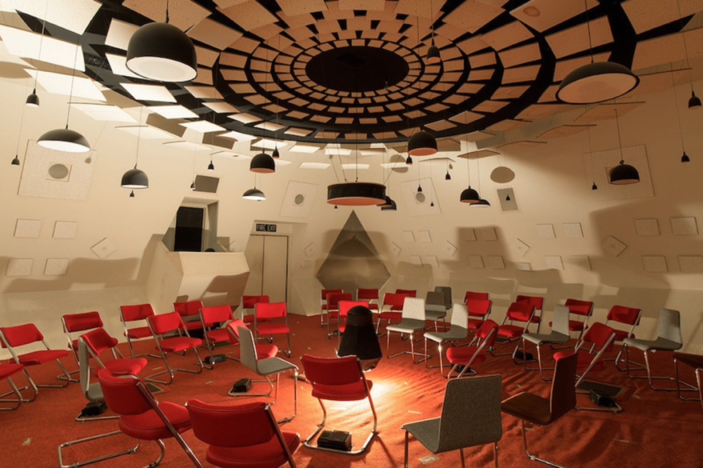 In 1956, two founders began experimenting with immersive audio; 70 years later, this unique San Francisco theater plunges guests into complete darkness, surrounded by 136 speakers, to experience “sound sculptures”
