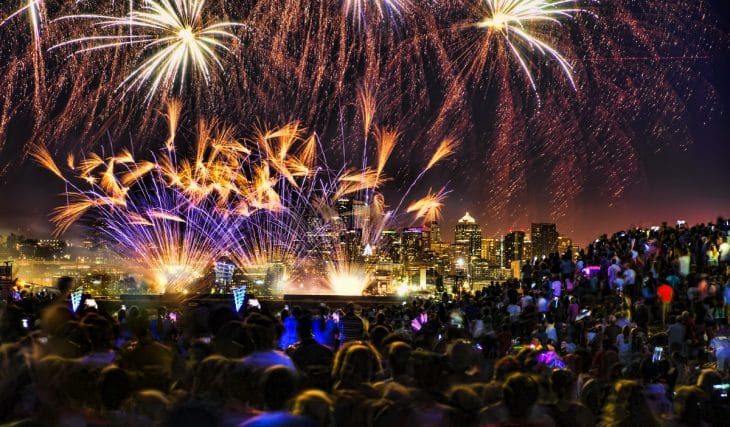 Seattle Has The Second-Best Spot In The Country For Seeing Fireworks This Fourth Of July