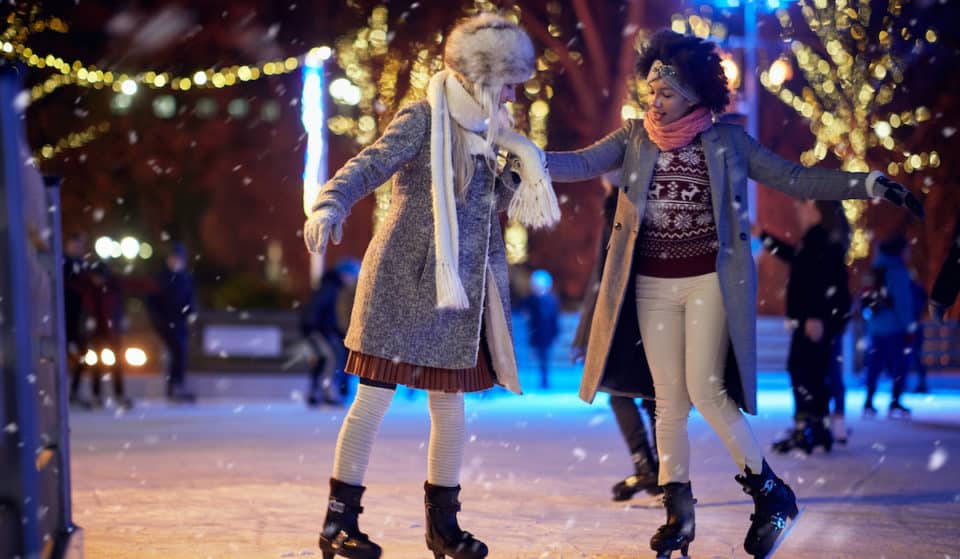 Head Downtown For A Free Ice Skating Rink In Seattle Next Month