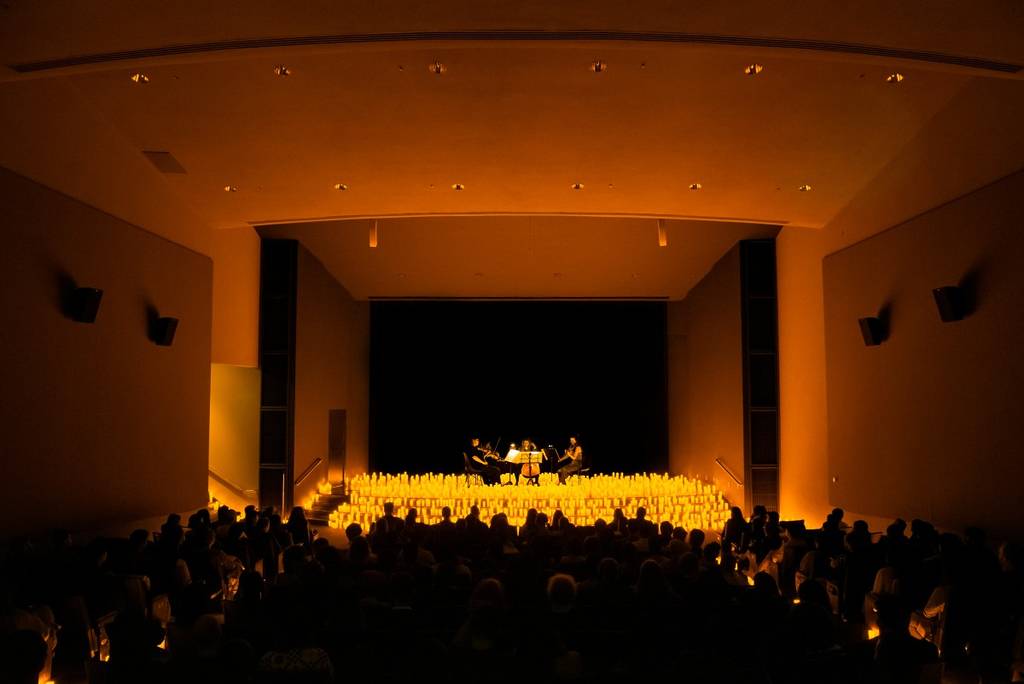 Museum of Flight in Seattle Candlelight event