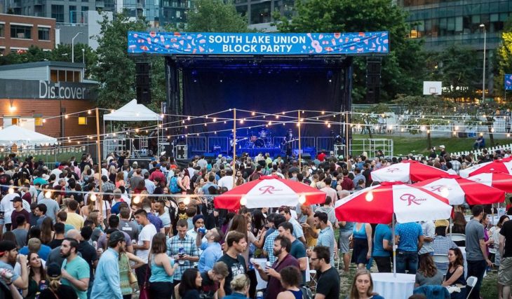 South Lake Union Block Party Returns This Friday With Free Live Music, Food Trucks, And More